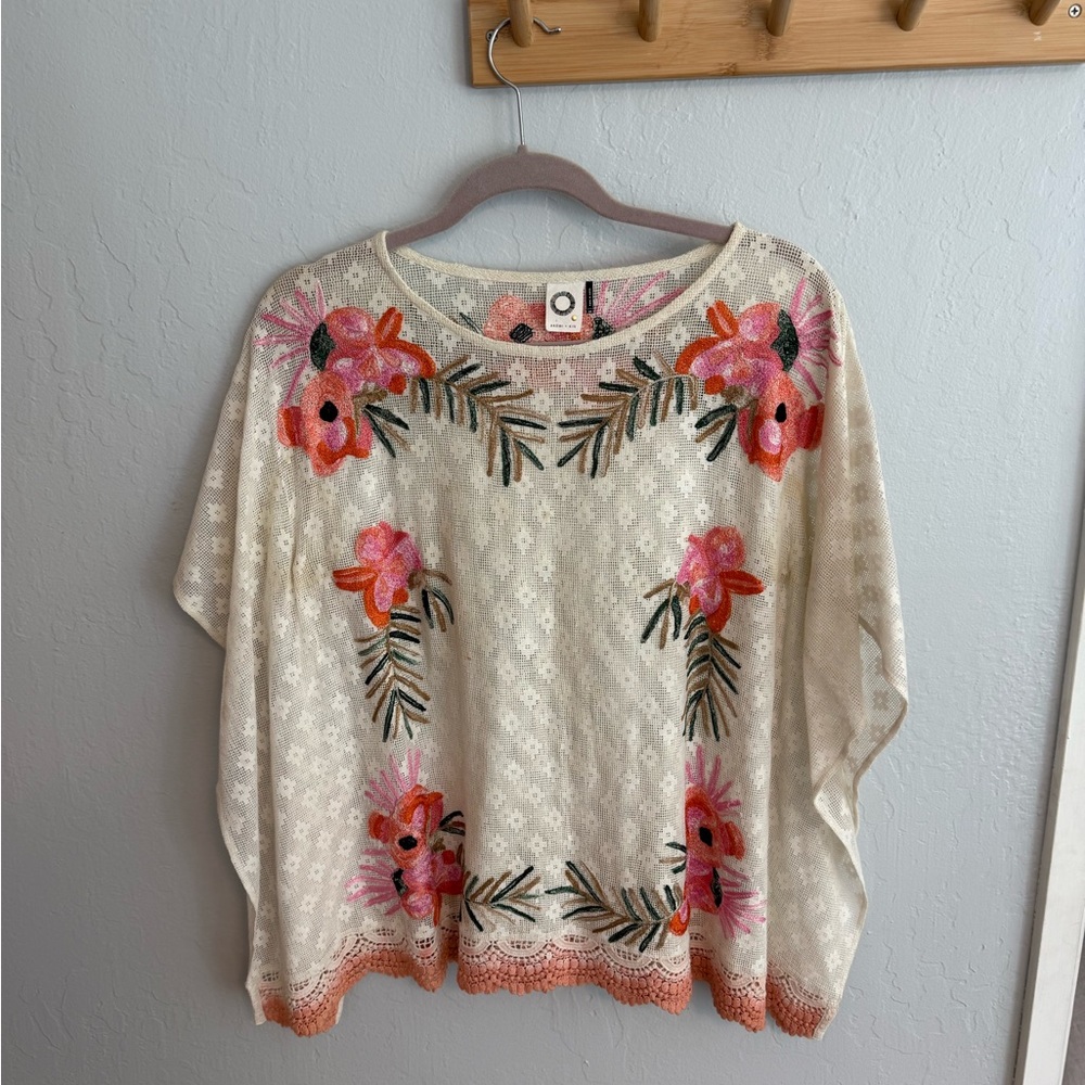 Akemi + Kin Crochet top